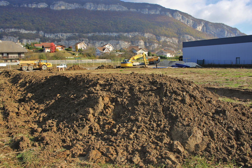 Suivi de chantier village d'entreprises Sillingy (du 7 au 20 novembre)